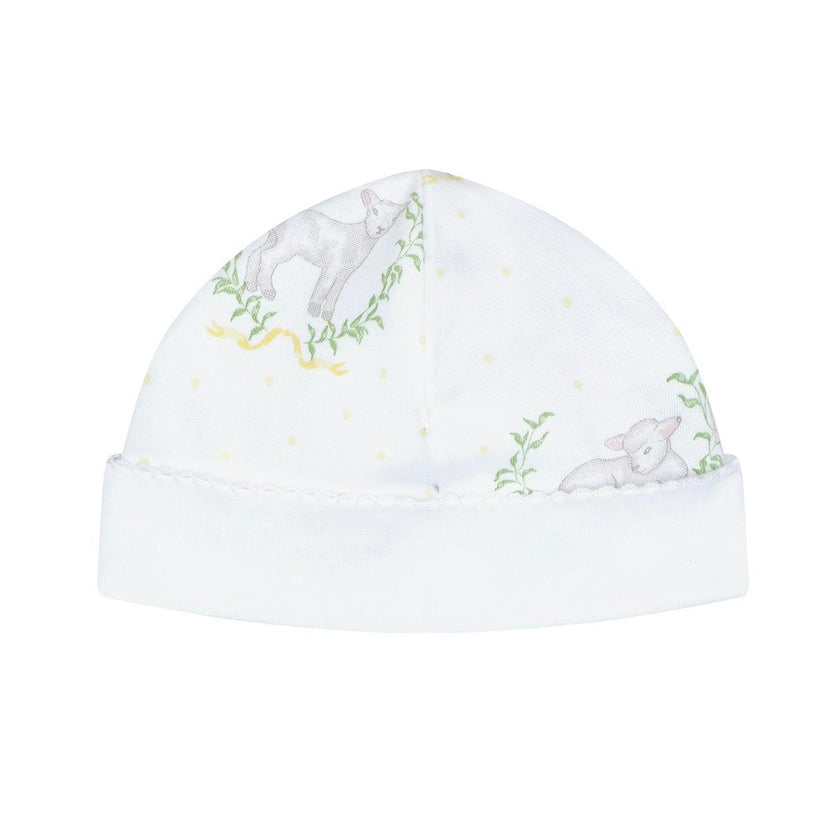 Yellow Print Hat