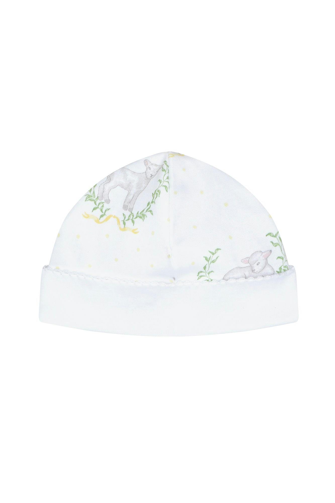 Yellow Print Hat