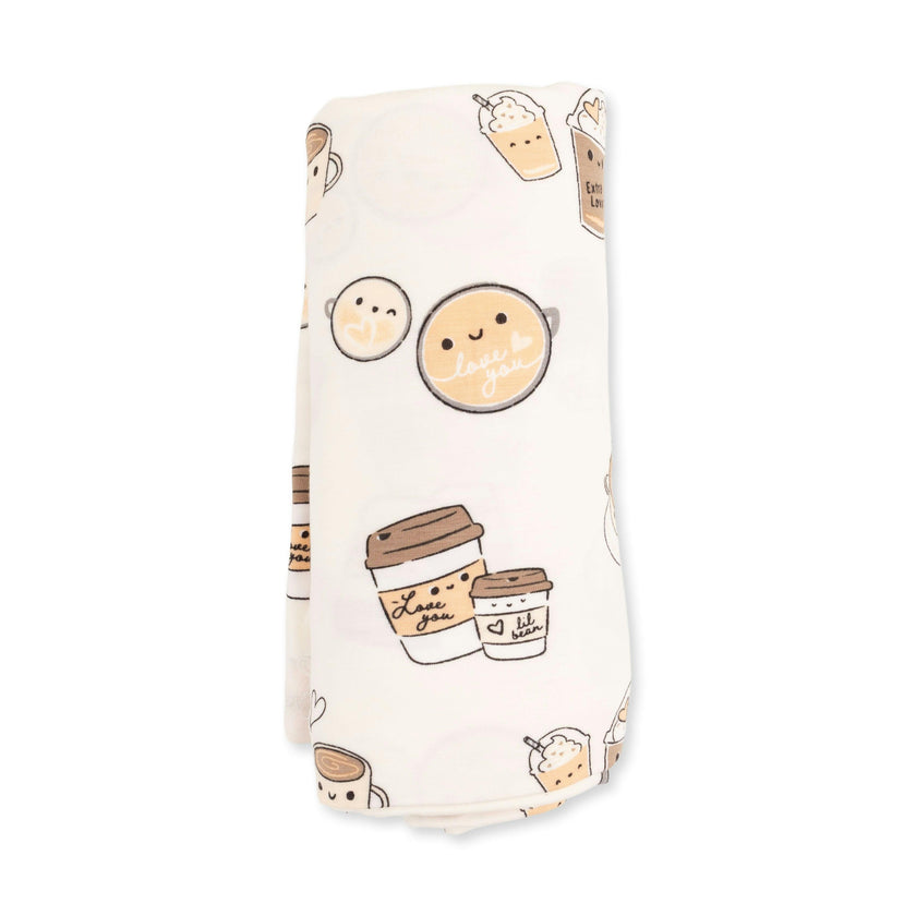 Love You A Latte - Swaddle Blanket