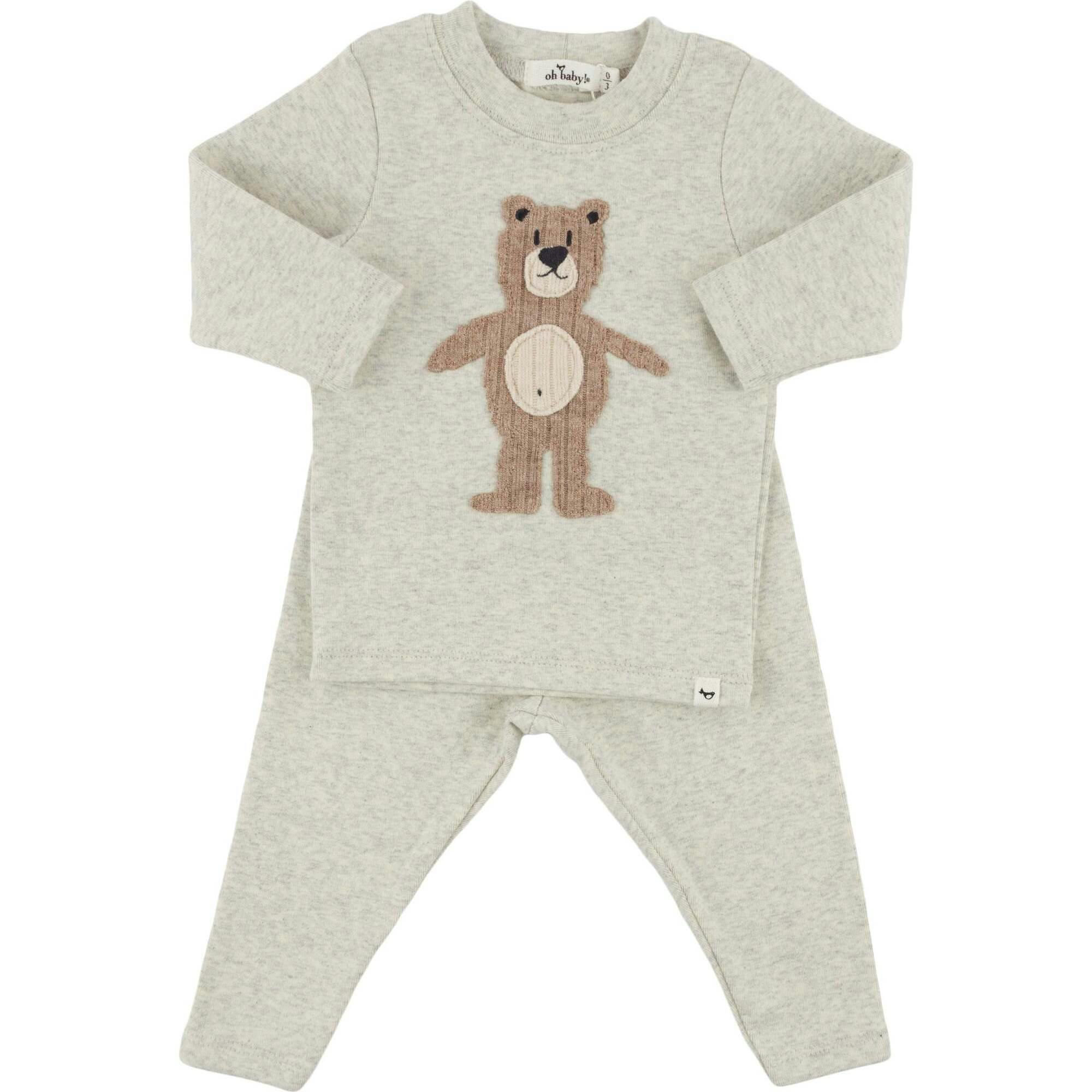 Shaggy Applique L/S 2pc Set