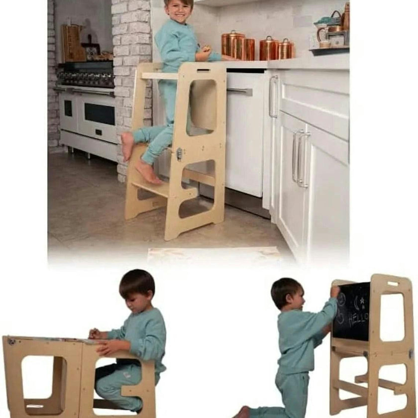 Date | 4-in-1 Kitchen Tower & Desk