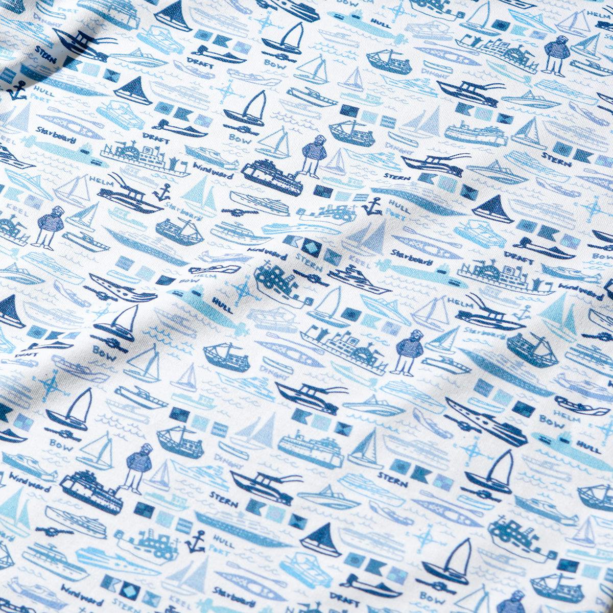 Boats Two Piece Kids Pajamas