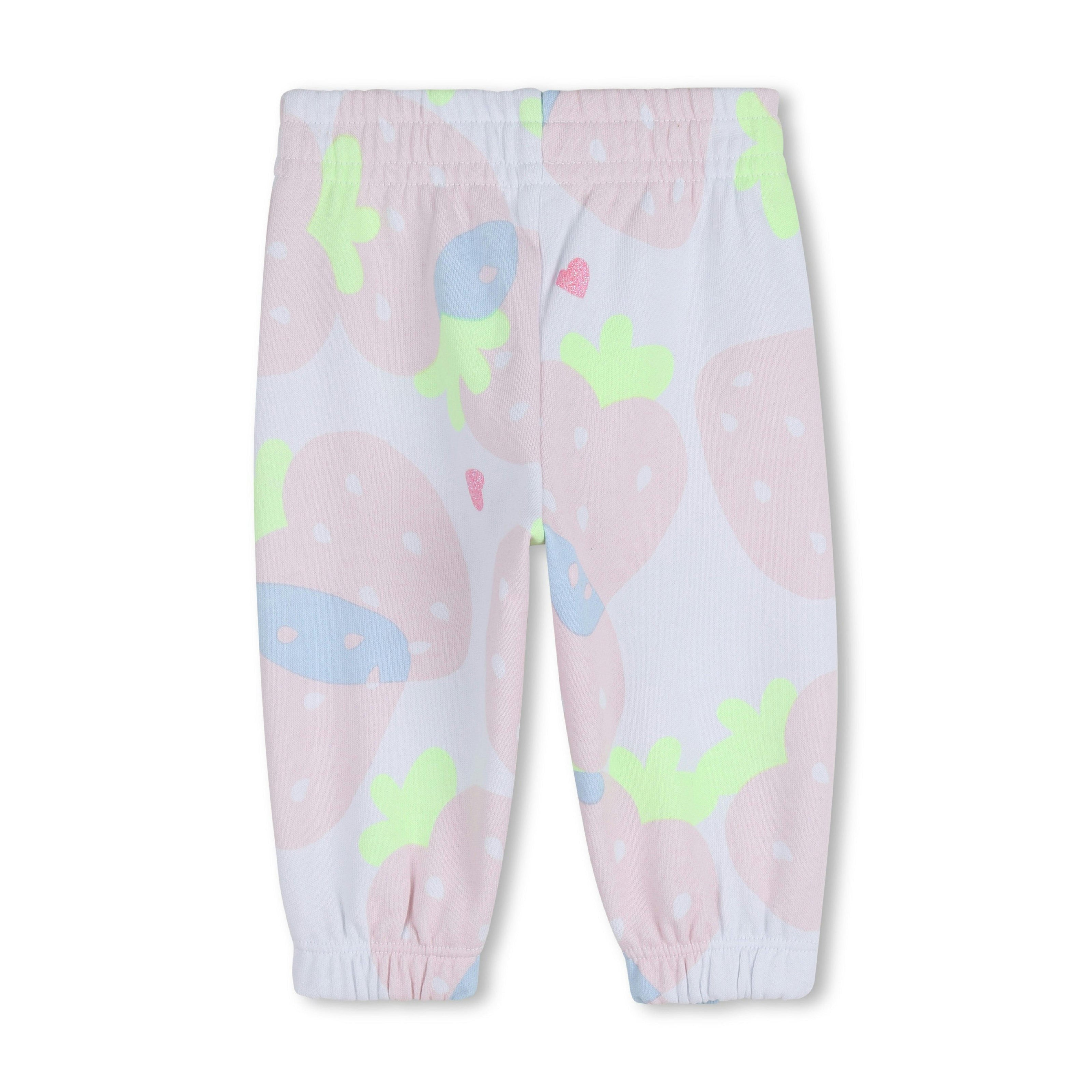 Fleece Jogging Set Strawberries Organic Cotton