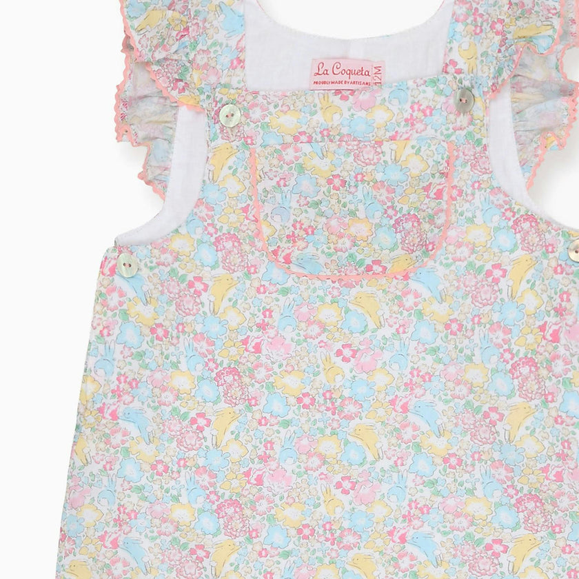 Pink Nova Baby Dungarees