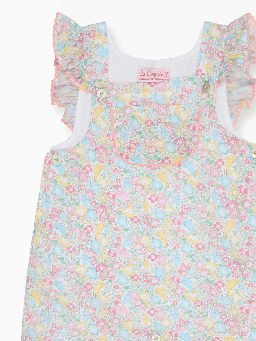 Pink Nova Baby Dungarees