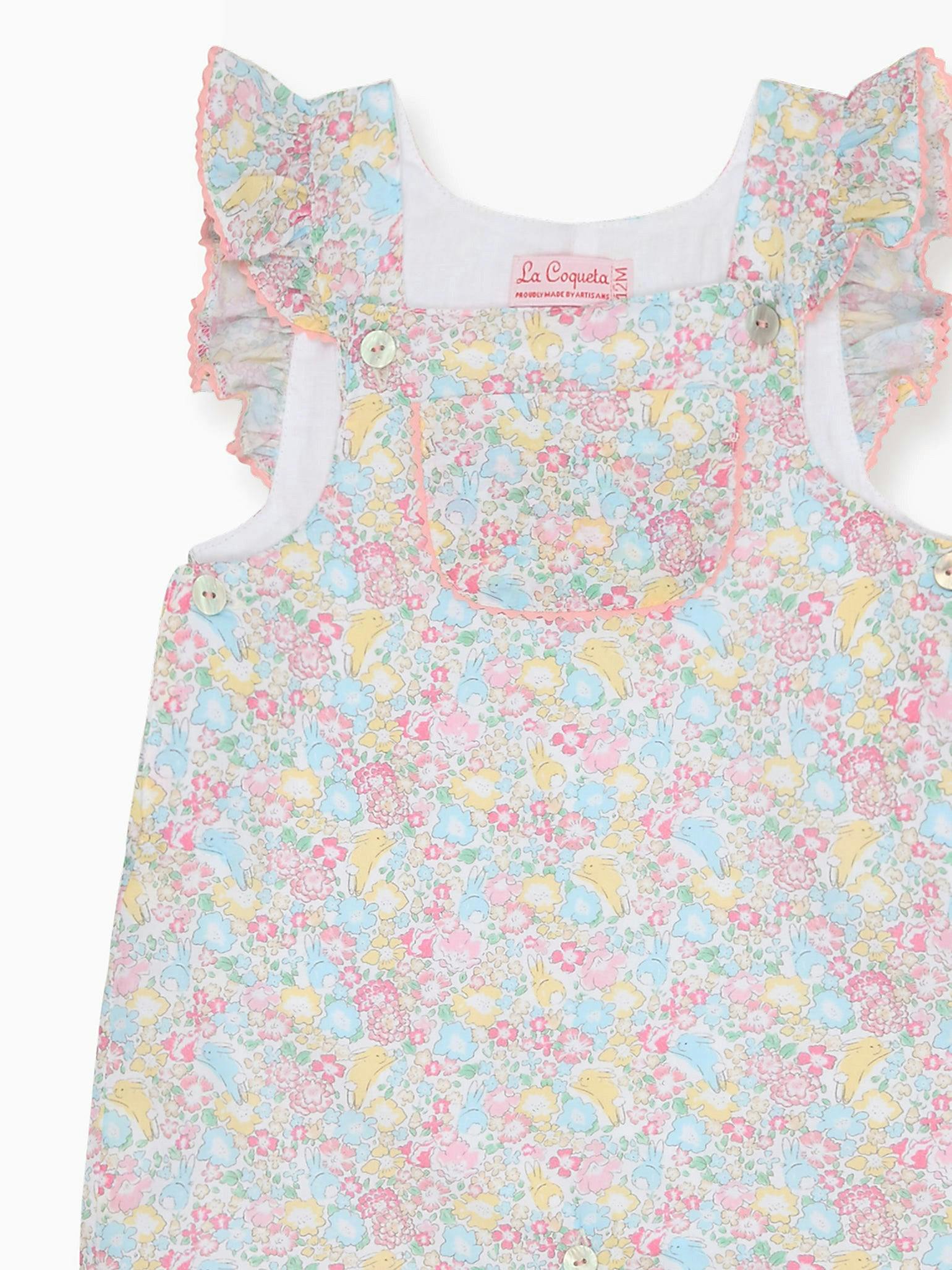 Pink Nova Baby Dungarees