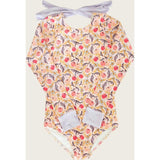 Santine Cherry One Piece Long Sleeve