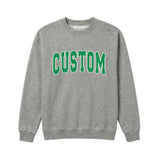 CAMP Custom Varsity Crewneck Sweatshirt, Gray