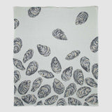 Cotton Sustainable Knit Throw Blanket | Coastal - Oyster