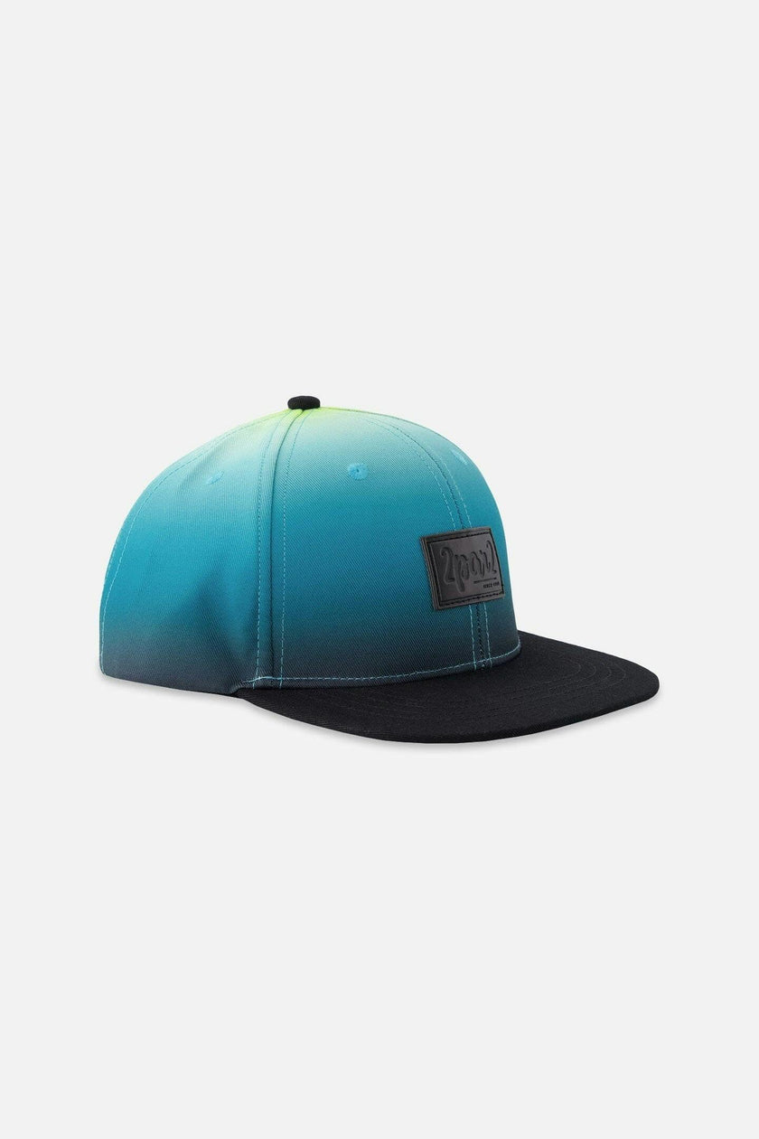 Cap Lime To Black Gradient