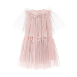 Pink Orela Overlay Tulle Dress