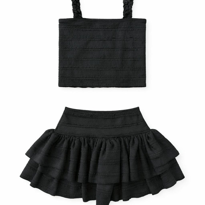 Girls Fortune 2 Piece Top and Skirt Set