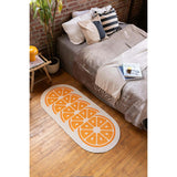 Modern Orange Rug by Johann Banta
