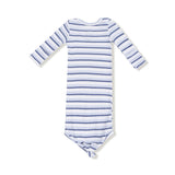 Vintage Stripe - Blue - Knotted Gown
