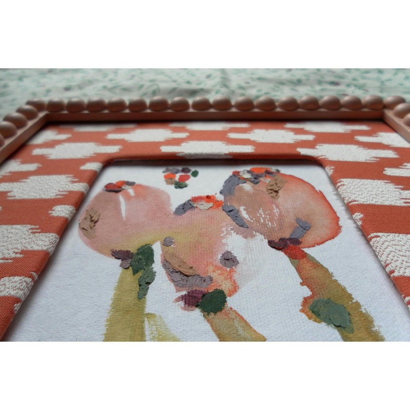 Slow Seeds No. 12 – Original Watercolor & Oil Pastel Painting