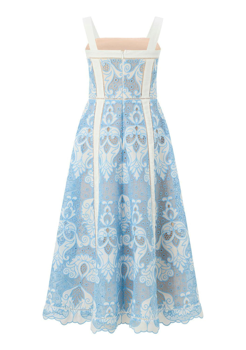 Gisele Embroidery Maxi Dress
