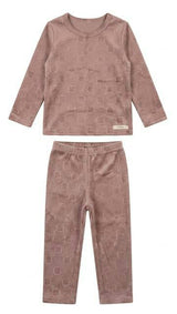 Embossed Velour 2-Piece Set