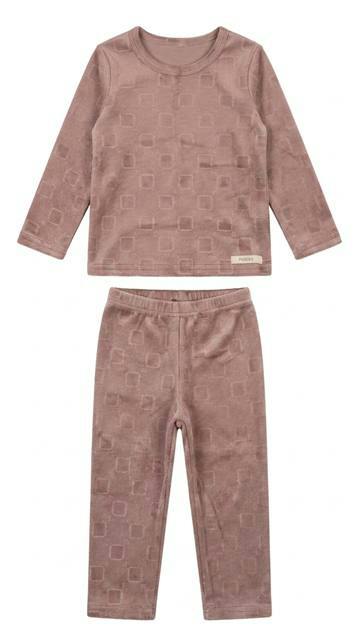 Embossed Velour 2-Piece Set