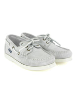 Suede Boat Shoes, Natural