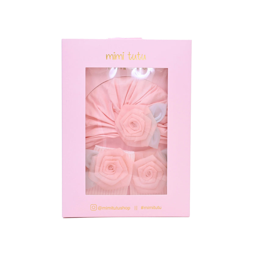 Little Bloom Hat and Sock Gift Set
