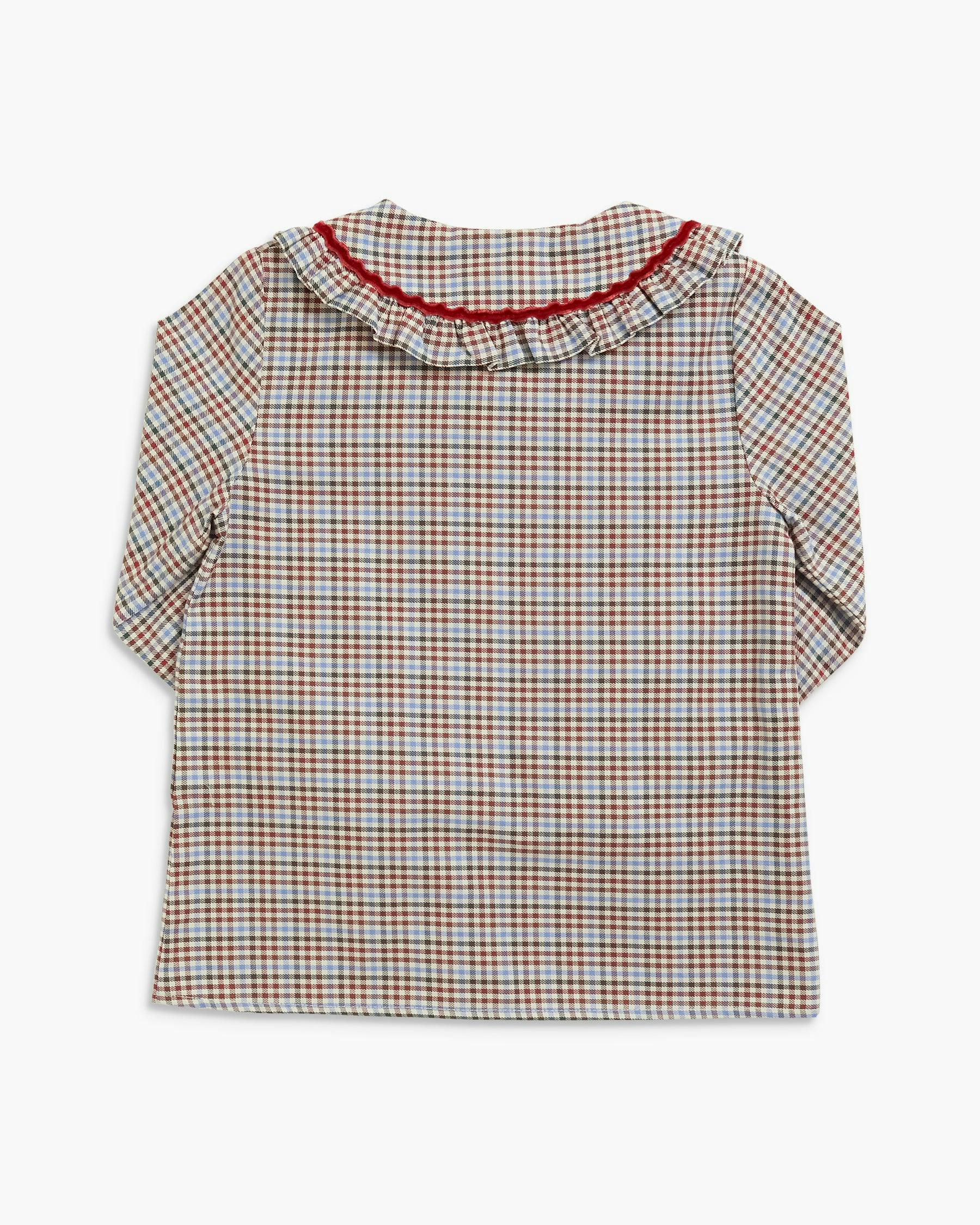Grenelle Blouse Multico Check Twill