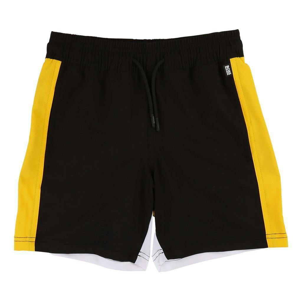 Black Logo Sweatshorts