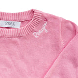 Personalized Embroidered Heart Crewneck Sweater