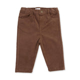 Solid Beaver Fur Corduroy - Adjustable Pants