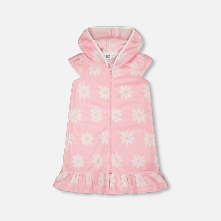 Terry Cloth Beach Hoodie Dress