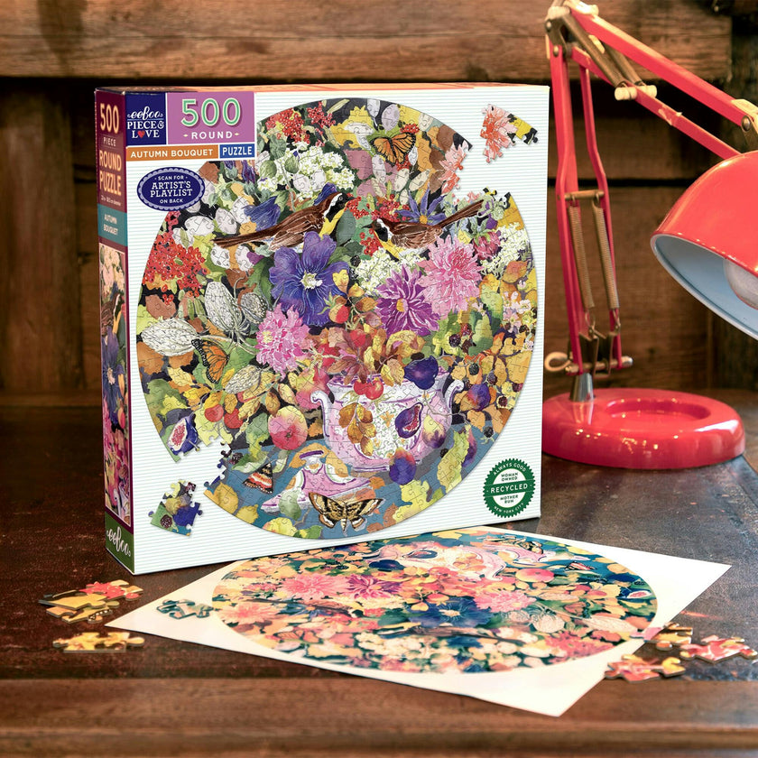Piece&Love: Autumn Bouquet - 500 pc Puzzle