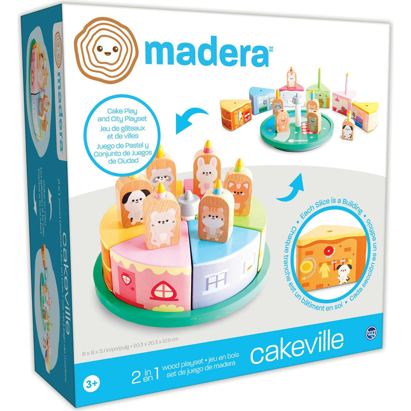 Madera Wood: Cakeville Playset