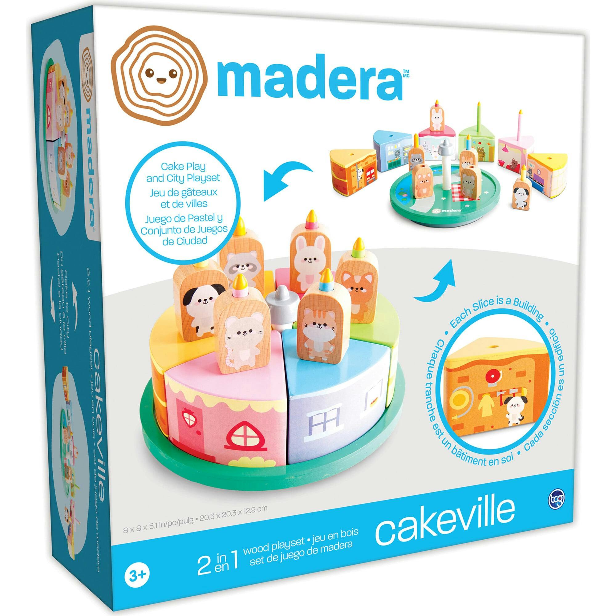 Madera Wood: Cakeville Playset