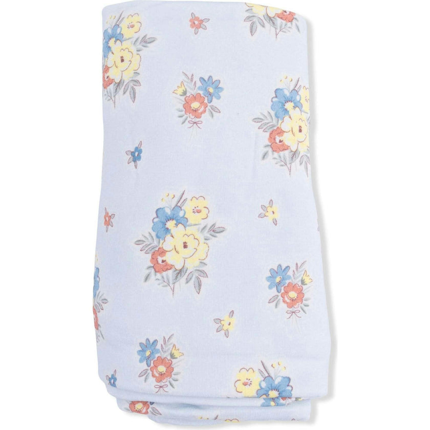 Country Stitch Floral - Swaddle Blanket