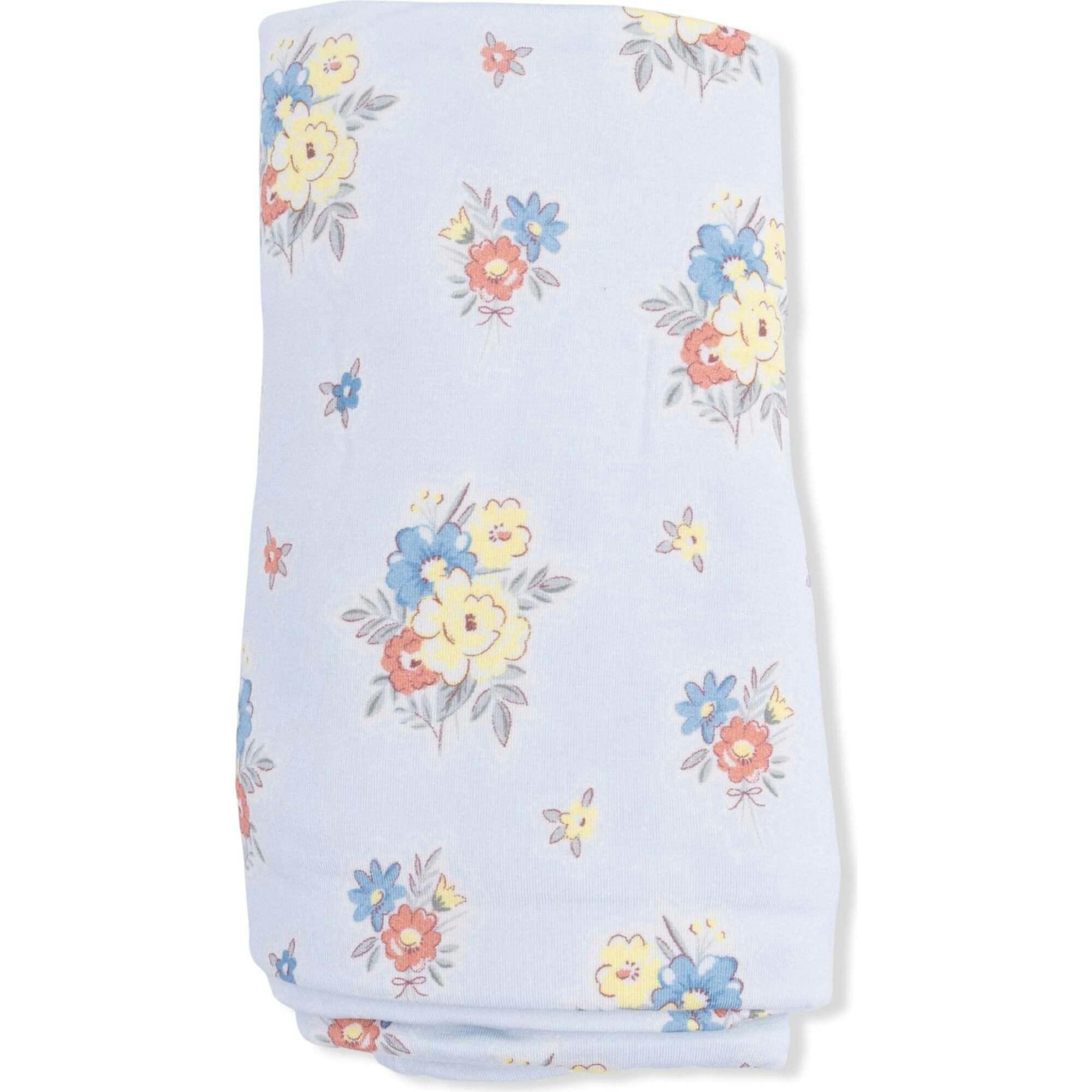 Country Stitch Floral - Swaddle Blanket