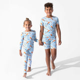 JAWS Bamboo Kids Pajama Short Set