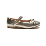 Gold Julietta Bow Flats