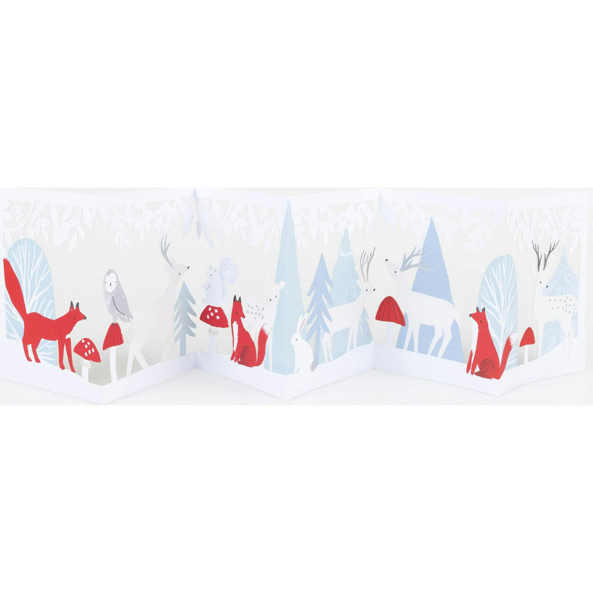 Winter Wonderland Concertina Card