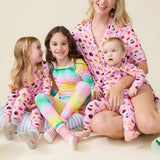 Baby Bamboo Romper - Pink Cupcakes