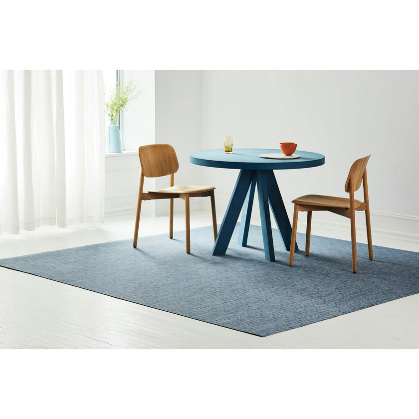 Bamboo Floor Mat, Blue