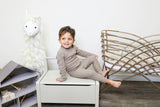 Marled Multi Knit Crew Neck Sweater & Pant 2-Piece Set