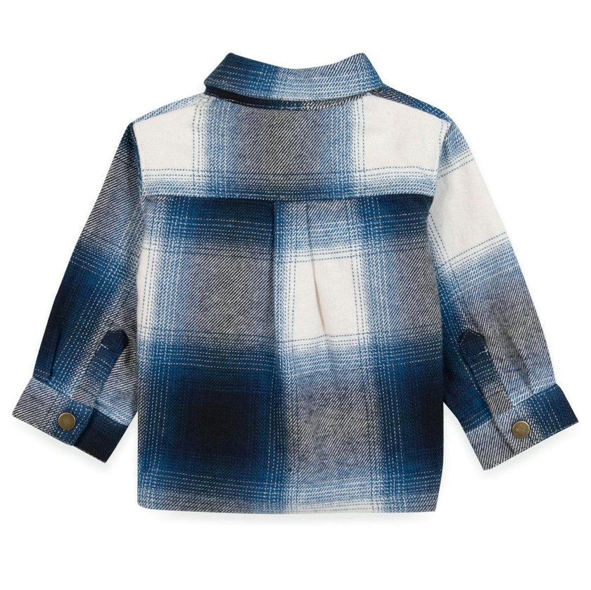 BONTON Marseille Baby Overshirt - Nordic Blue