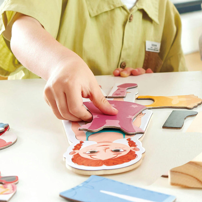 Hape: Dress-Up Magnetic Puzzle - 68pcs