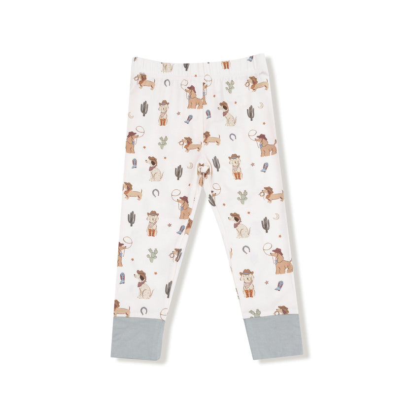 Cowboy Dogs - Long Sleeve Loungewear Set