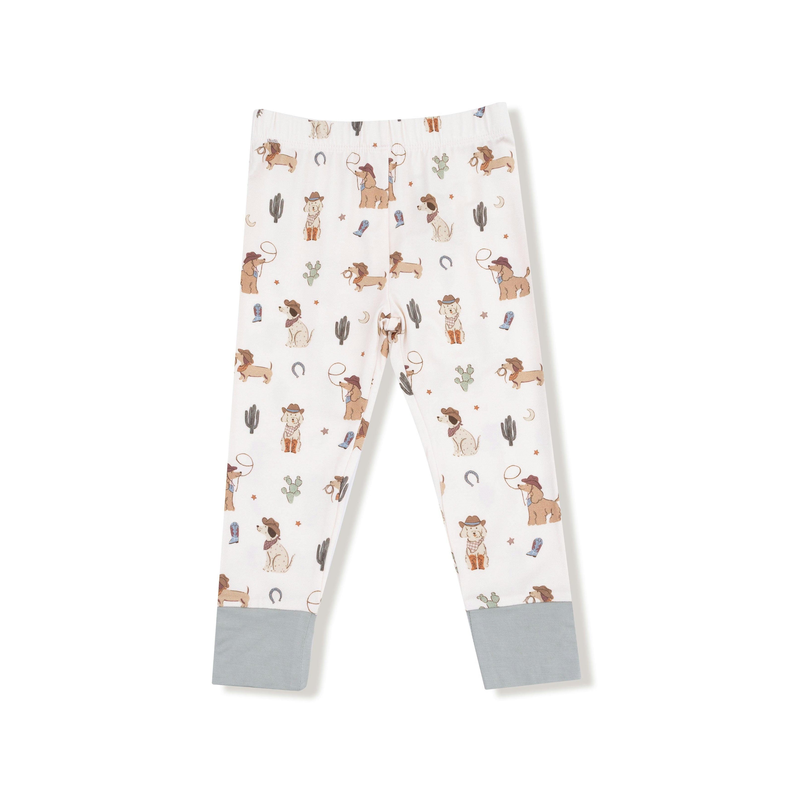 Cowboy Dogs - Long Sleeve Loungewear Set