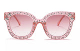 Crystal Star Sunglasses Black