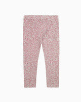 Leggings in Red Cherry Floral