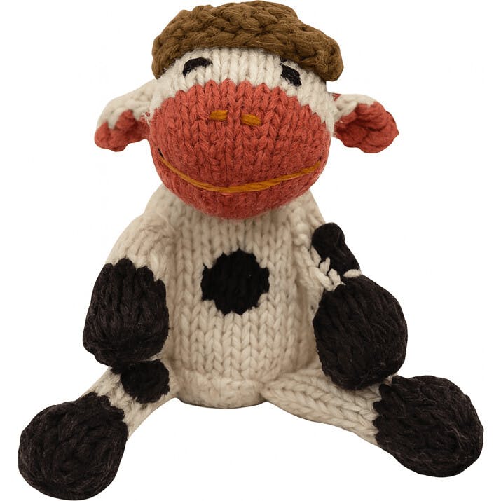 Wool Knit Buddy  | Willa the Cow