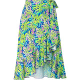 Women's Wrap Skirt - Montemar Print