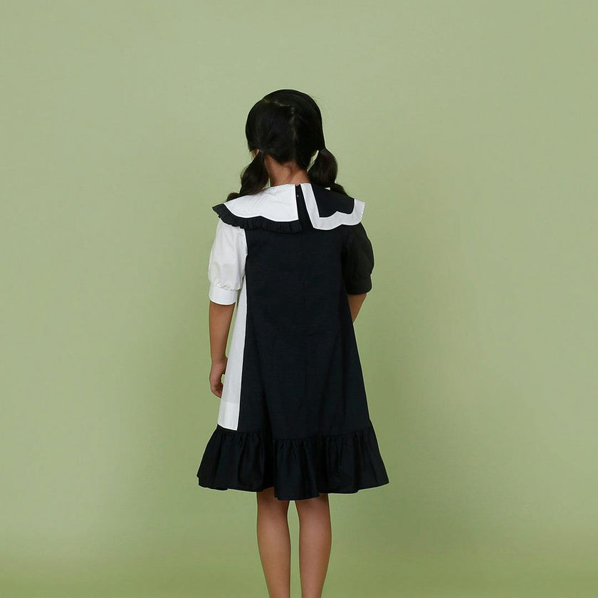 Lily dress (cantaloupe/blush pink)