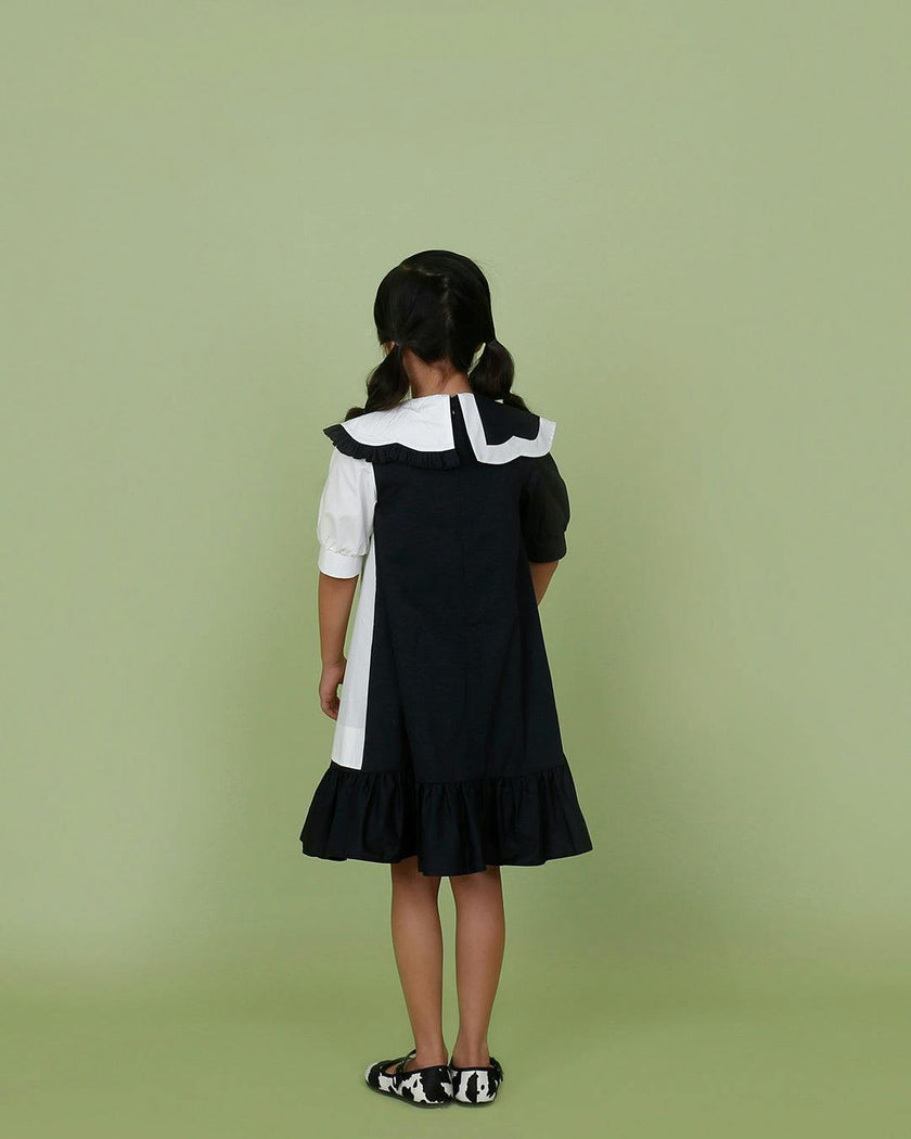 Lily dress (cantaloupe/blush pink)